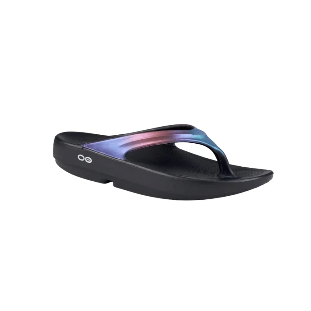 Oofos OOlala Luxe Sandal - Midnight Spectre