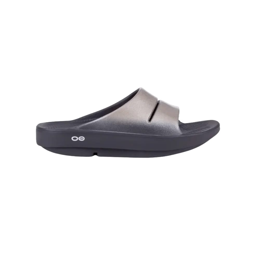 Oofos OOahh Luxe Slide Sandal - Latte