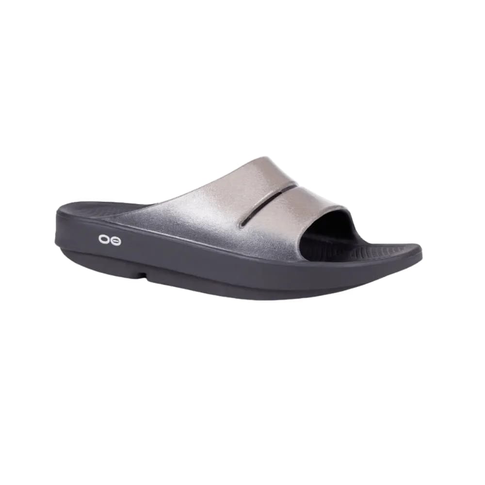 Oofos OOahh Luxe Slide Sandal - Latte