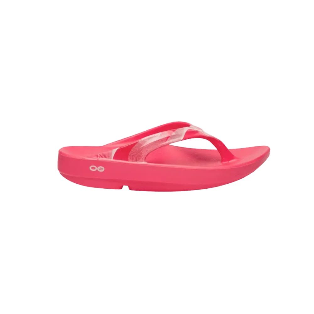 Oofos OOlala Limited Sandal - Neon Berry Breeze
