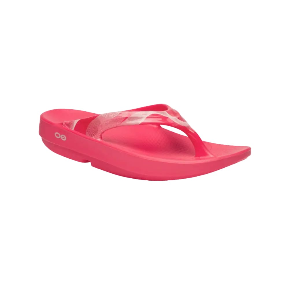 Oofos OOlala Limited Sandal - Neon Berry Breeze