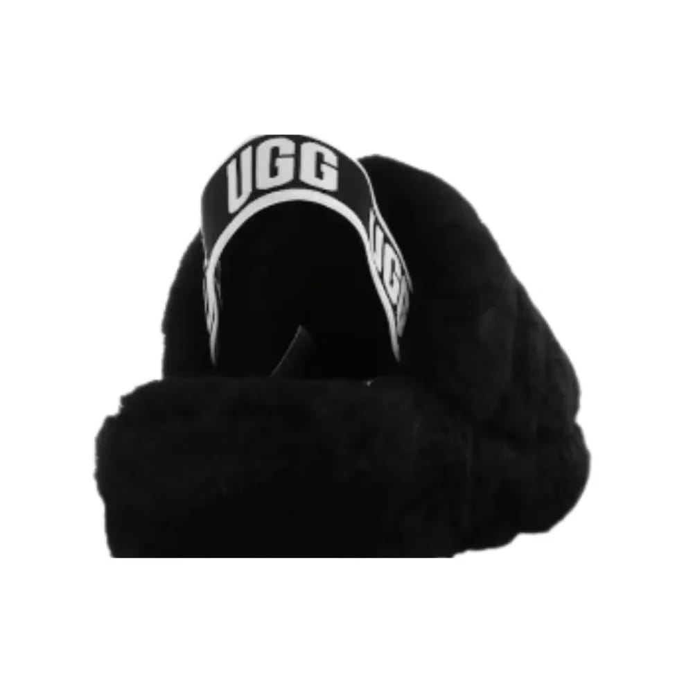 UGG Fluff Yeah Slide Black