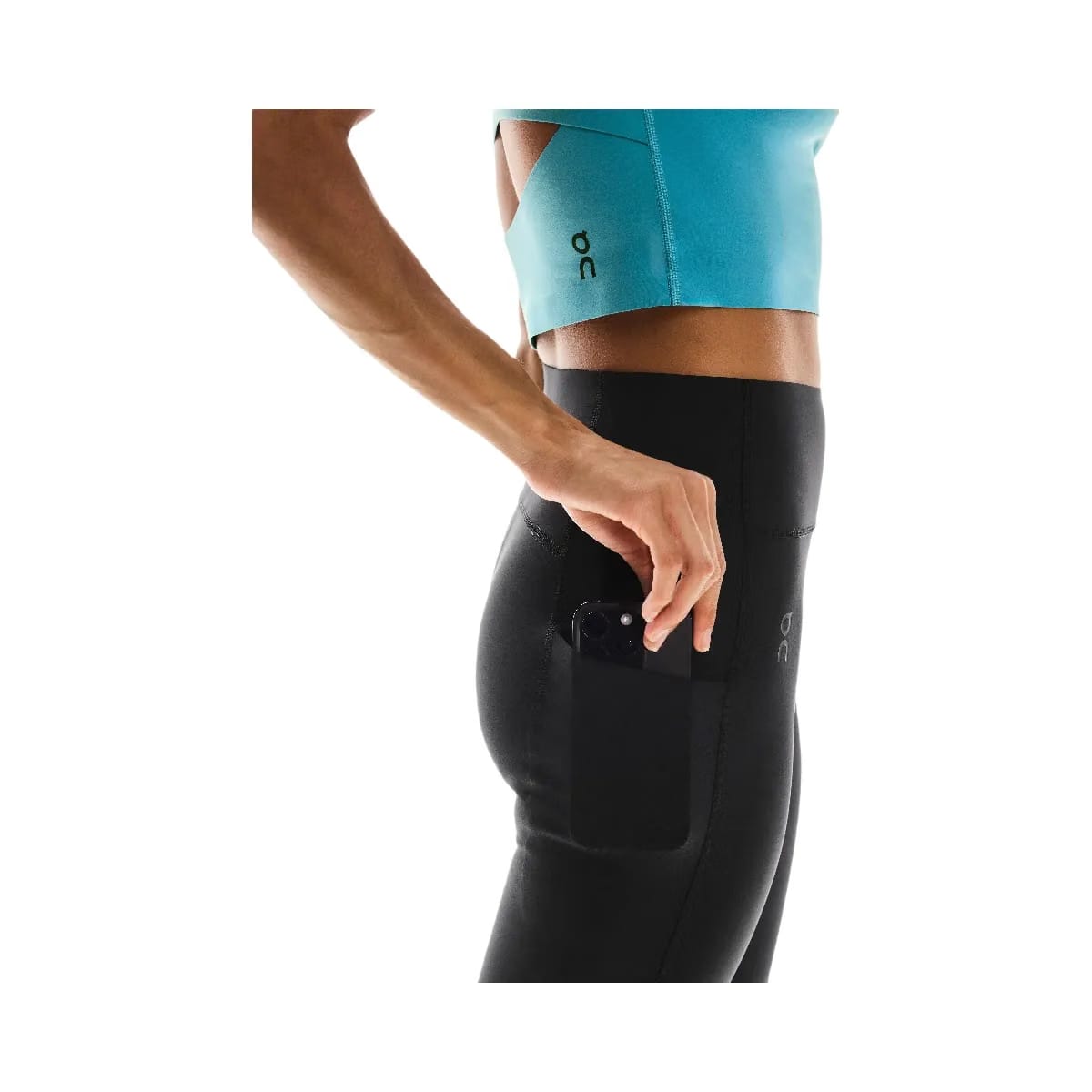 On Studio Flared Tights 30" Black