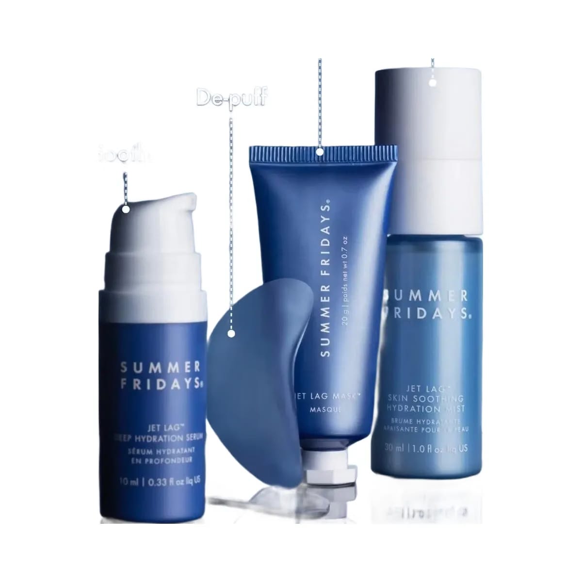 Summer Fridays The Jet Lag Essentials Hydration Set for Travel