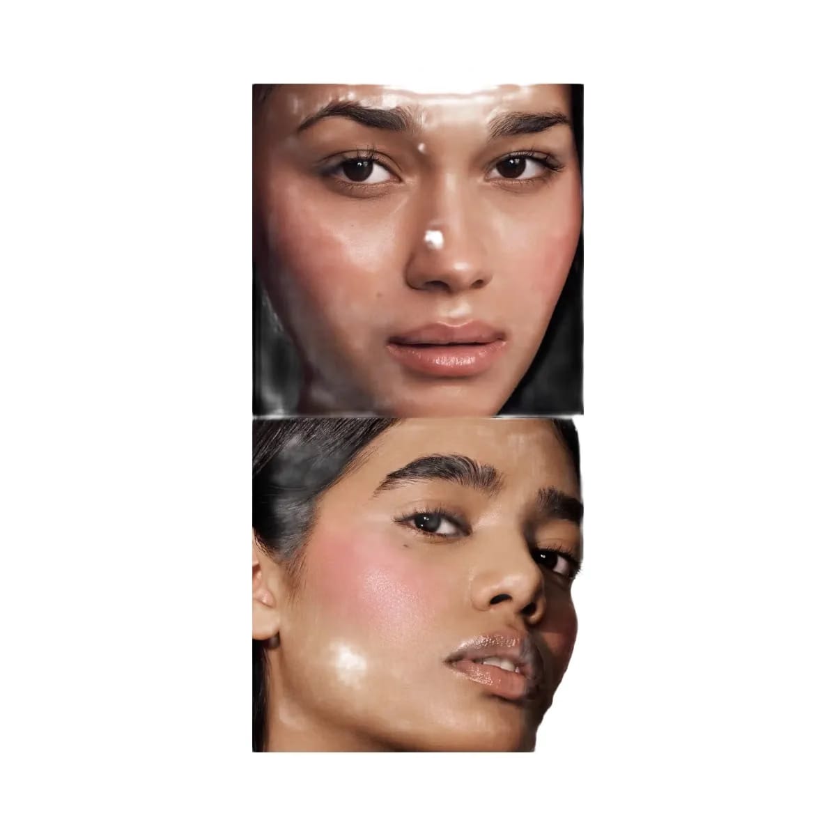 Summer Fridays Blush Butter Balm Hydrating Cream Blush with Peptides - Pink Sunset - warm peachy pink
