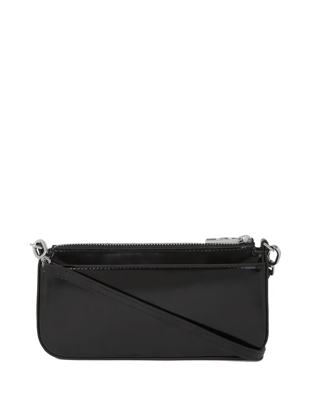 stud-embellished crossbody pouch