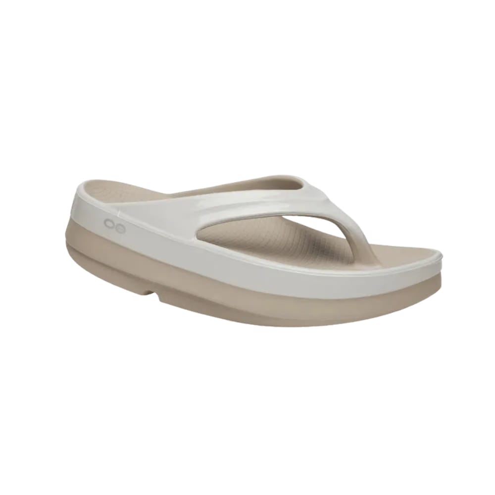 Oofos OOmega OOlala Stacked Sandal - Fog