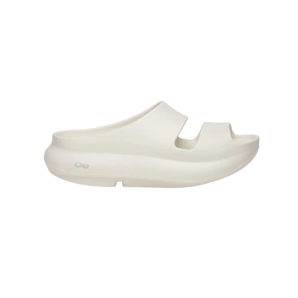 Oofos OOyea Slide Sandal - Chalk
