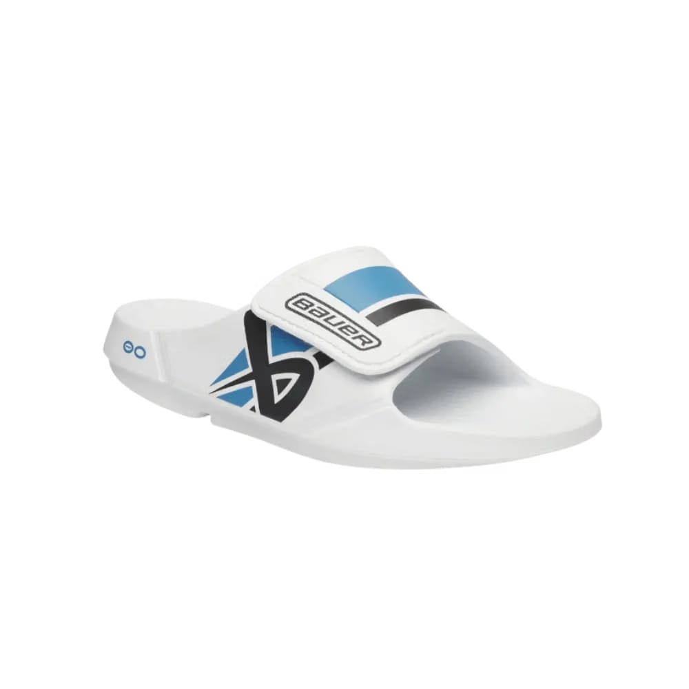 Oofos BAUER/OOFOS OOahh Sport Flex Sandal – White