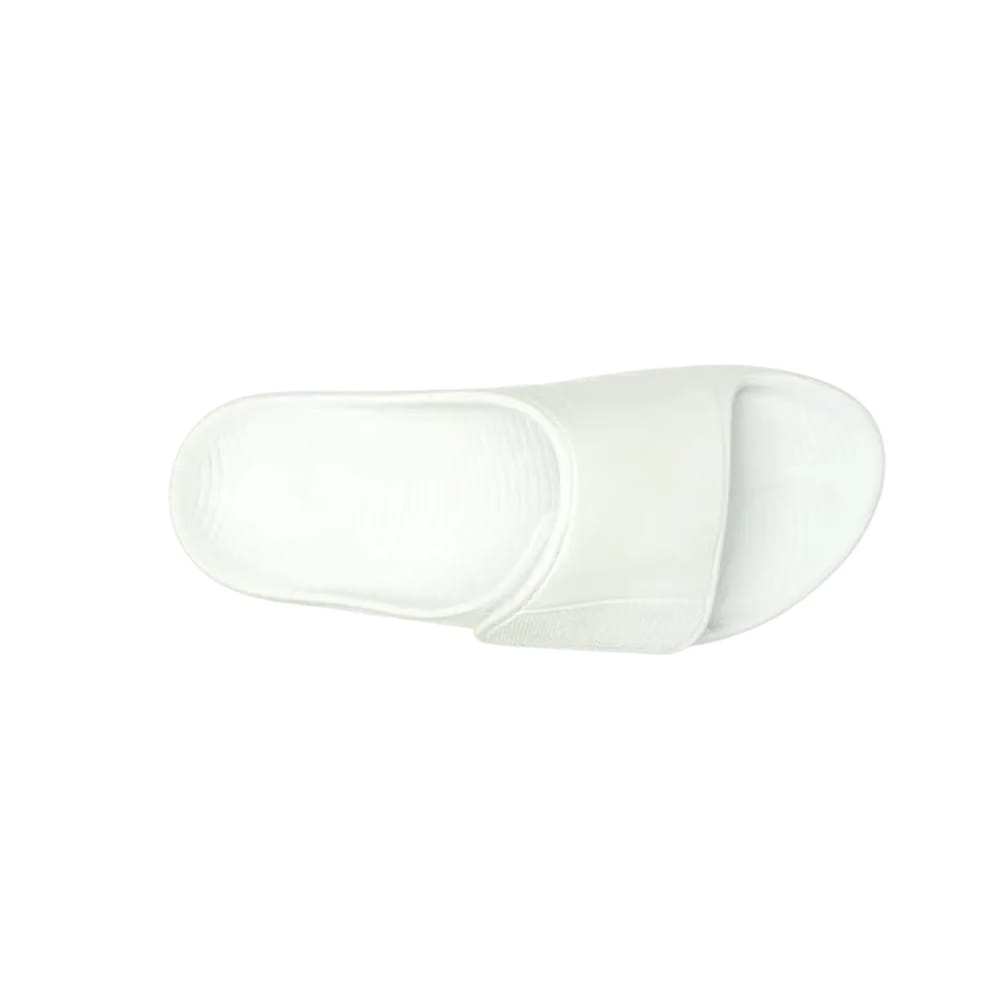 Oofos OOahh Sport Flex Sandal white