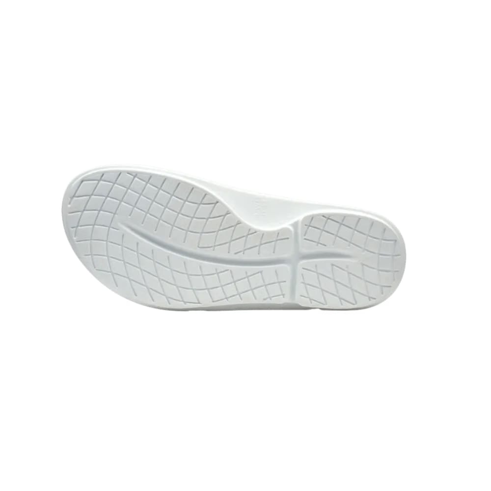 Oofos OOahh Sport Flex Sandal white