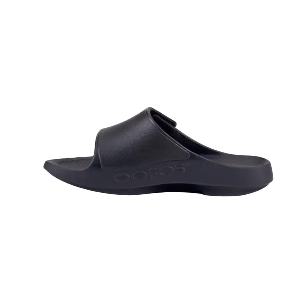 Oofos OOahh Sport Flex Sandal - Matte Black
