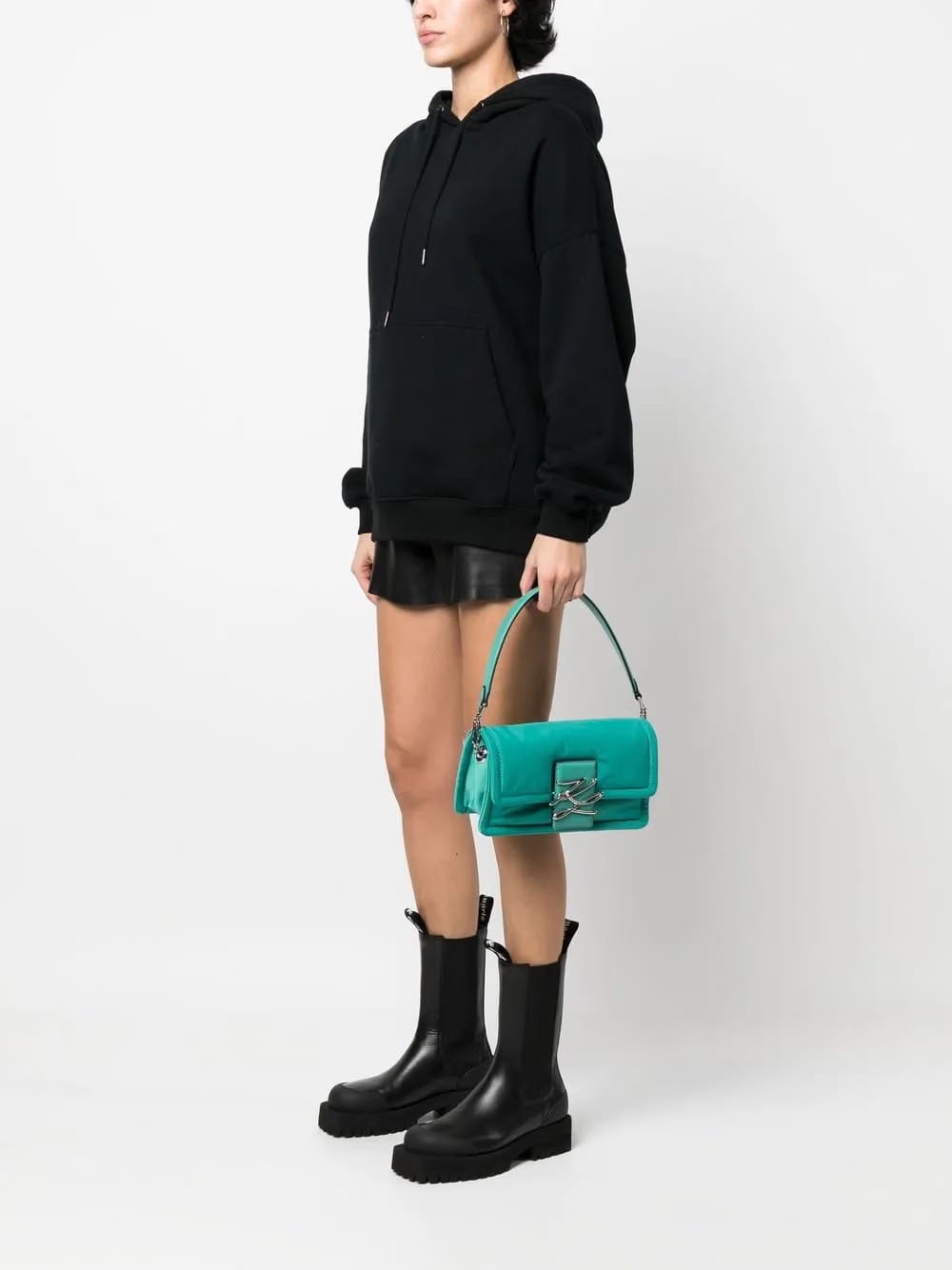 K/Autograph padded shoulder bag