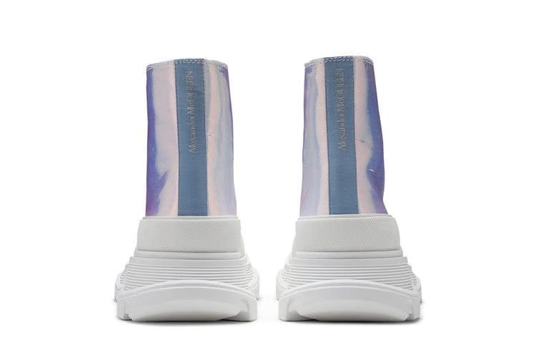 Alexander McQueen Wmns Tread Slick Boots 'Iridescent'