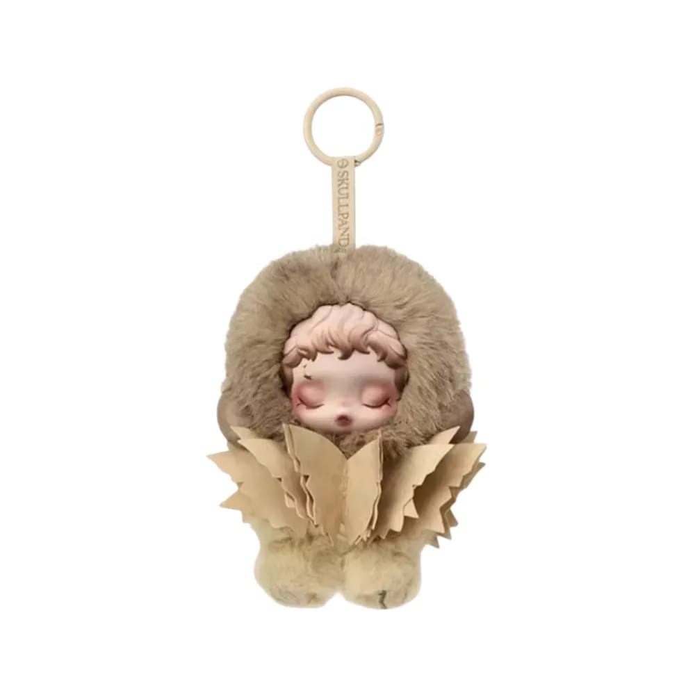 Pop Mart L'impressionnisme θSKULLPANDA Series Teakwood Plush Doll