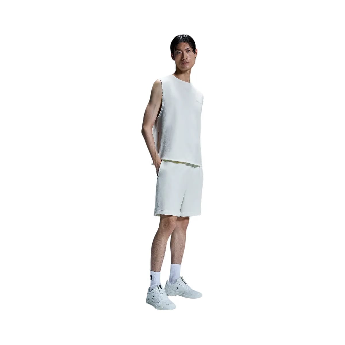 On Open Club Shorts White