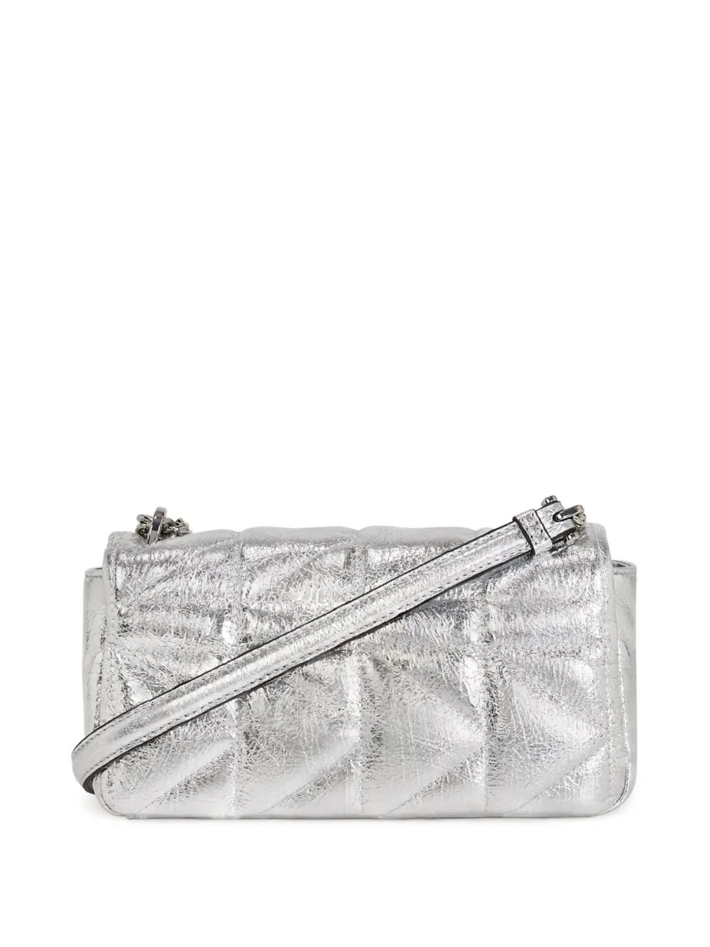 K/kuilt metallic quilted cross body bag
