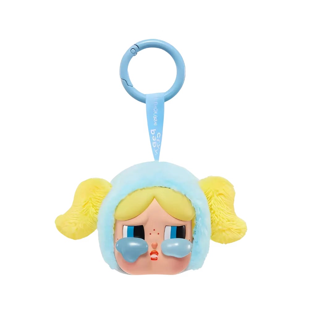Pop Mart CRYBABY x Powerpuff Girls Series Bubbles Vinyl Face Plush