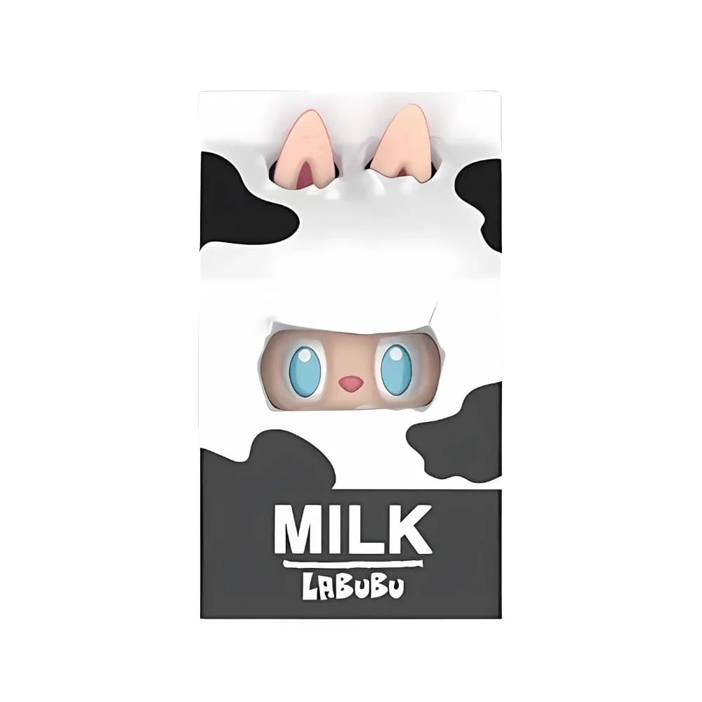 Pop Mart Labubu The Monsters Wacky Mart Series Milk Figure