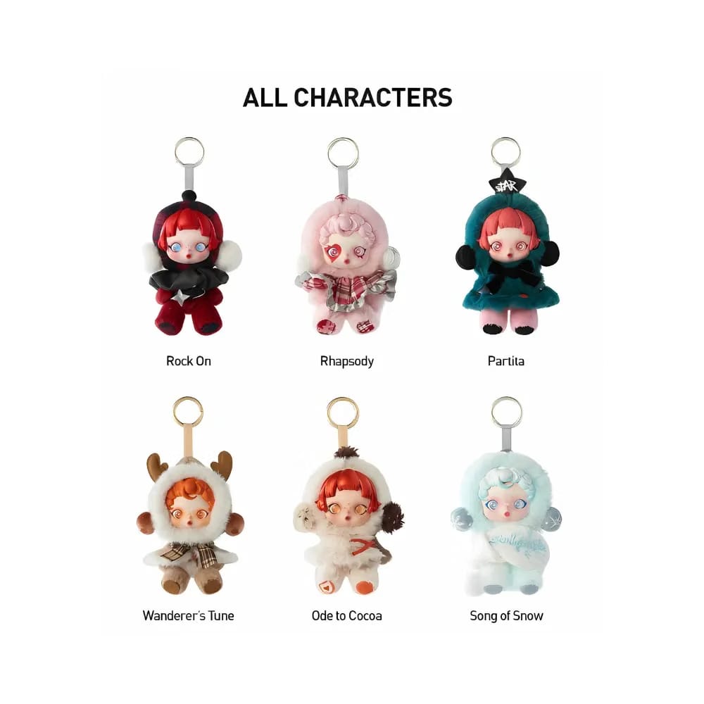 Pop Mart SKULLPANDA Winter Symphony Series Single Blind Box