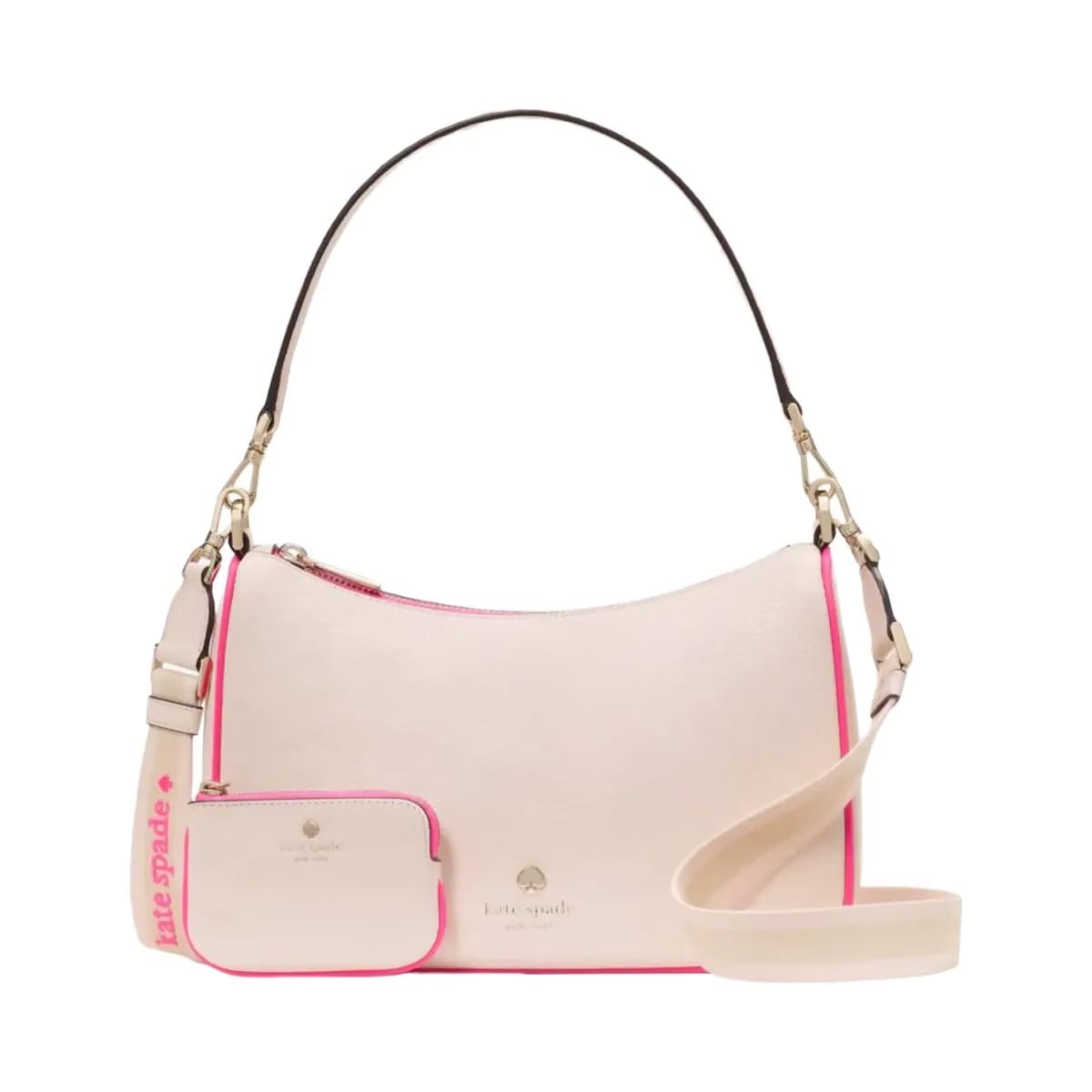 Kate Spade Emma Shoulder Bag Blush Cloud Multi