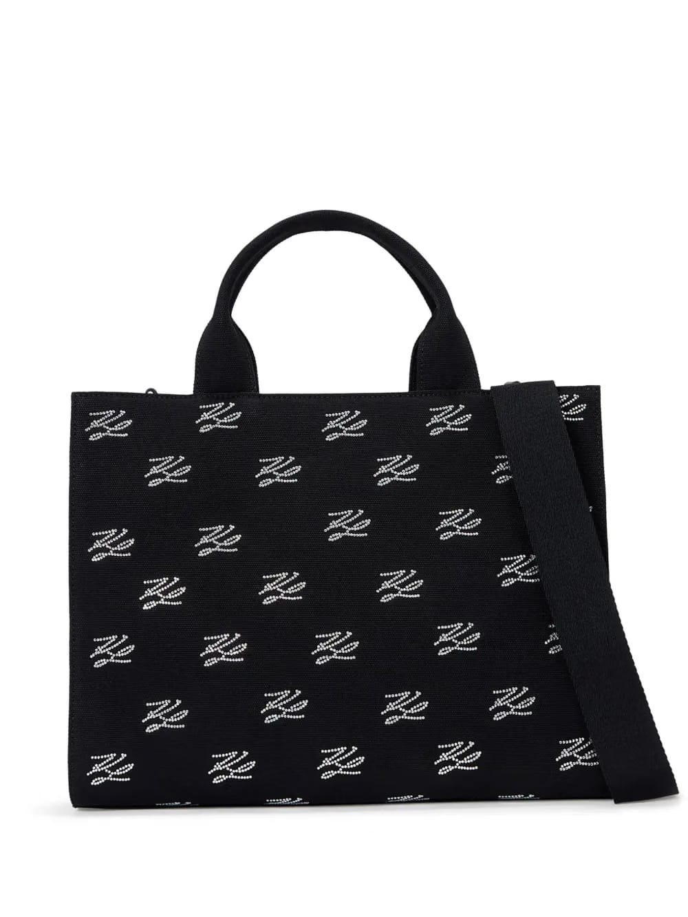 medium rhinestone-embellished tote bag