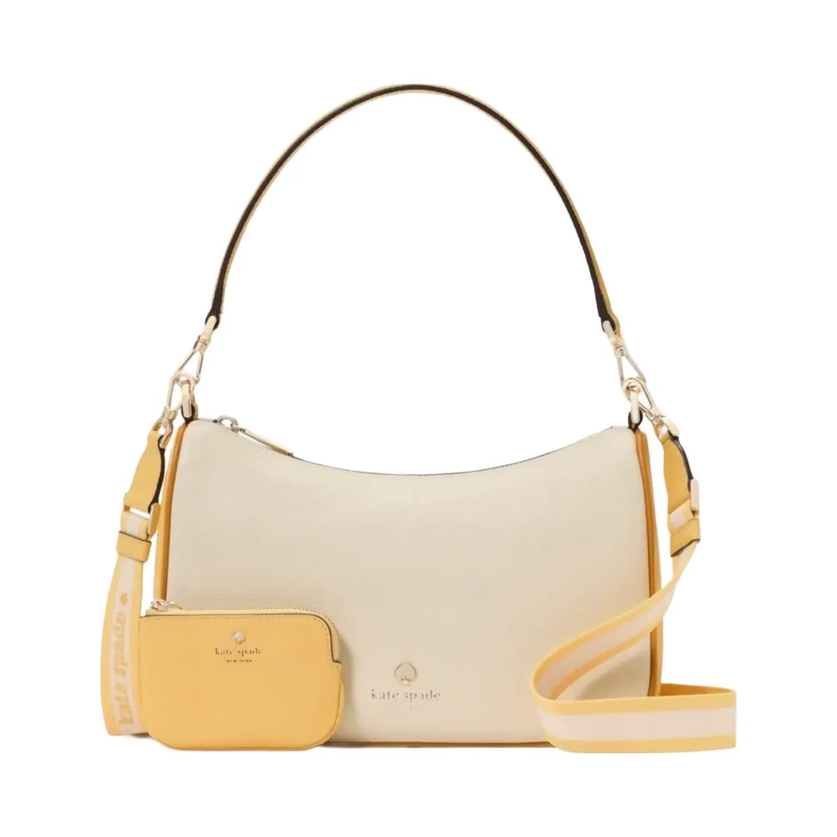 Kate Spade Emma Medium Shoulder Bag Buttermilk Glaze Multi
