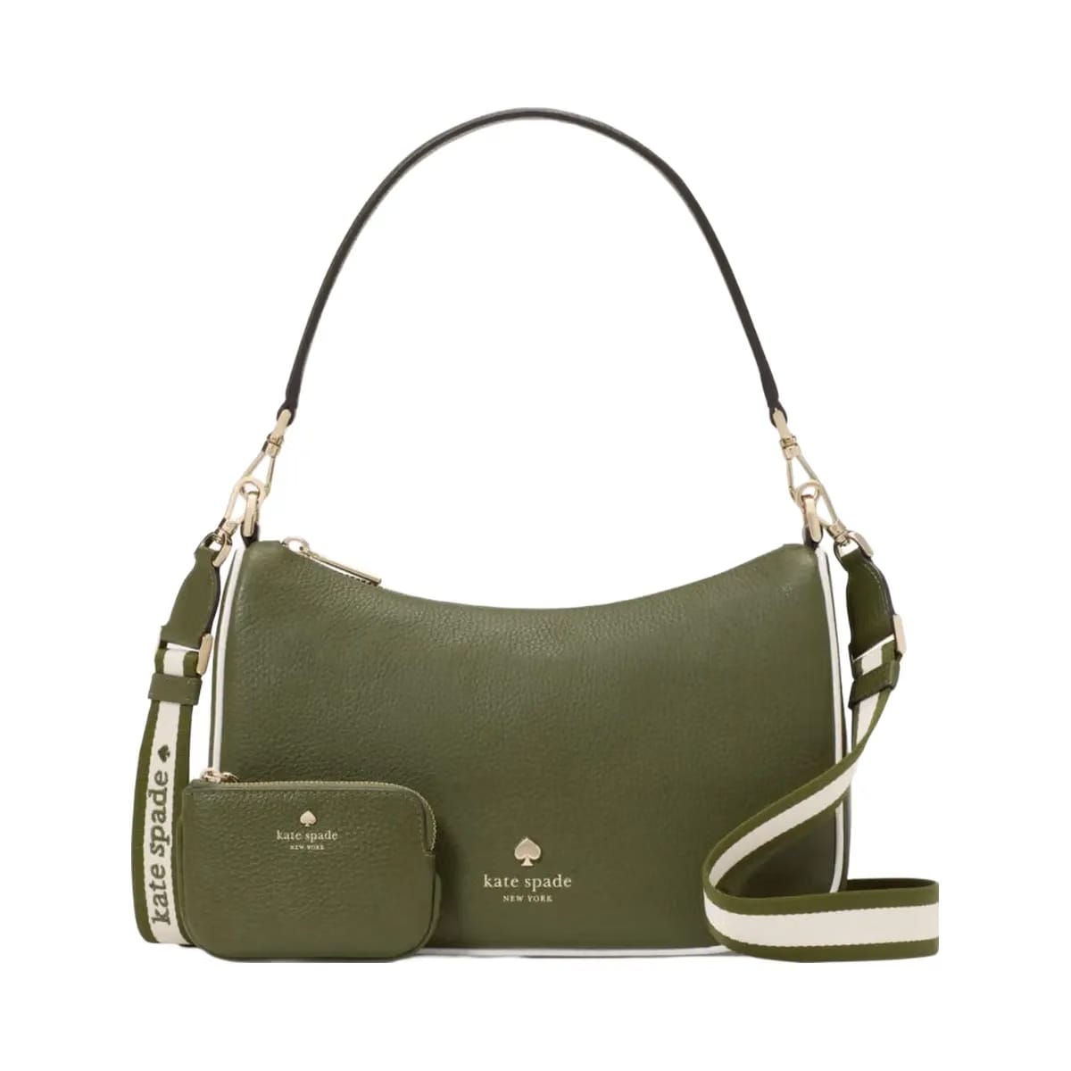 Kate Spade Emma Medium Shoulder Bag Enchanted Green Multi