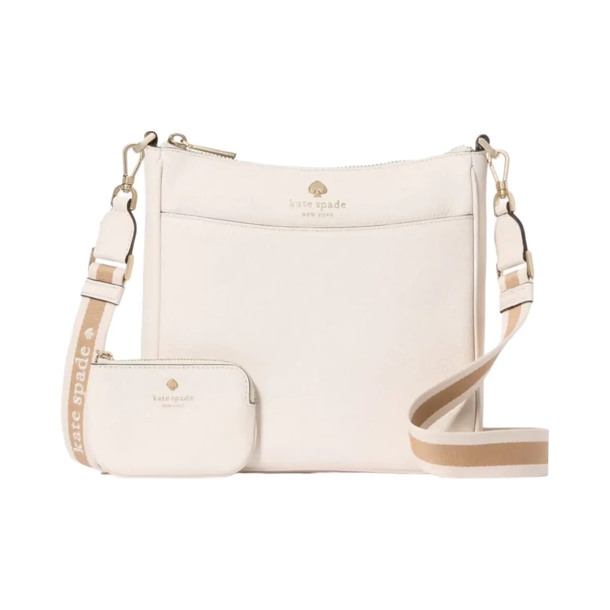 Kate Spade Emma Medium Swingpack Crossbody Parchment