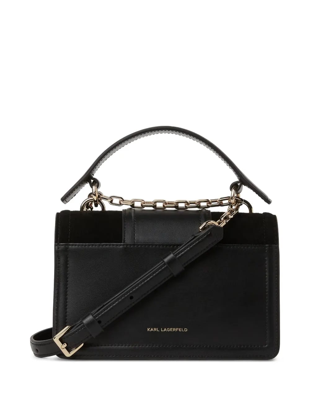 small K/Nova suade crossbody bag