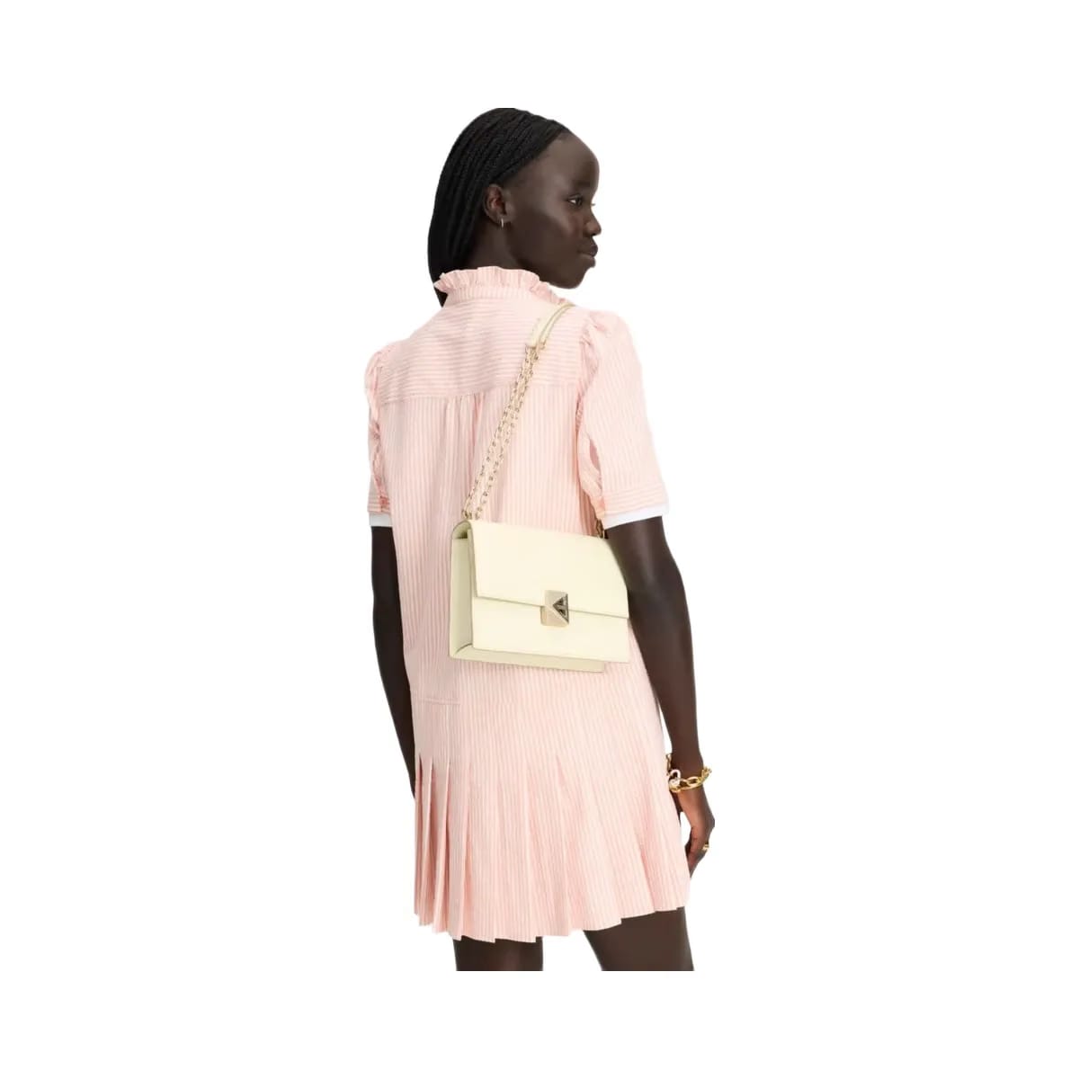 Kate Spade Deco Chain Shoulder Bag Sweet Cream
