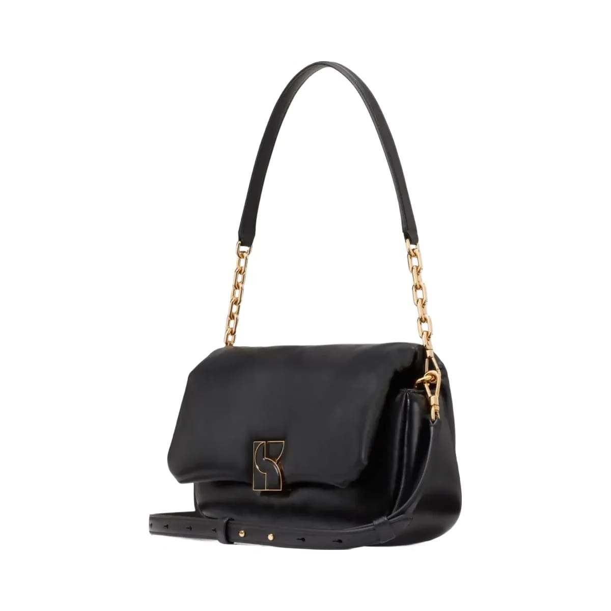 Kate Spade Dakota Puffy Leather Crossbody Black