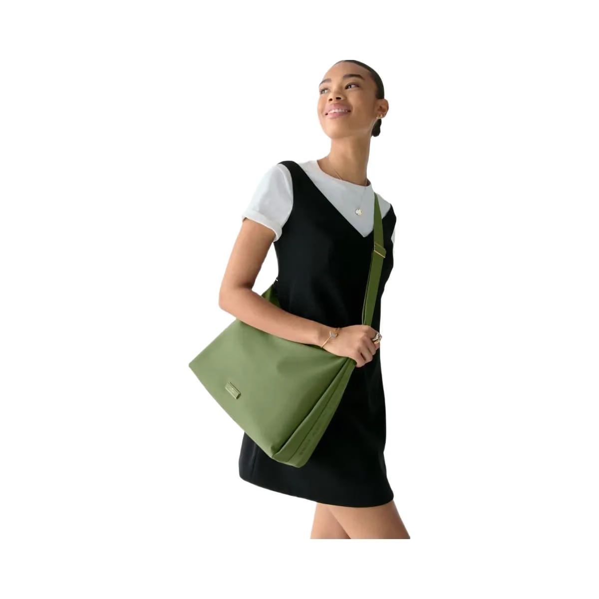 Kate Spade Carter Nylon Large Convertible Crossbody Cedar Stand