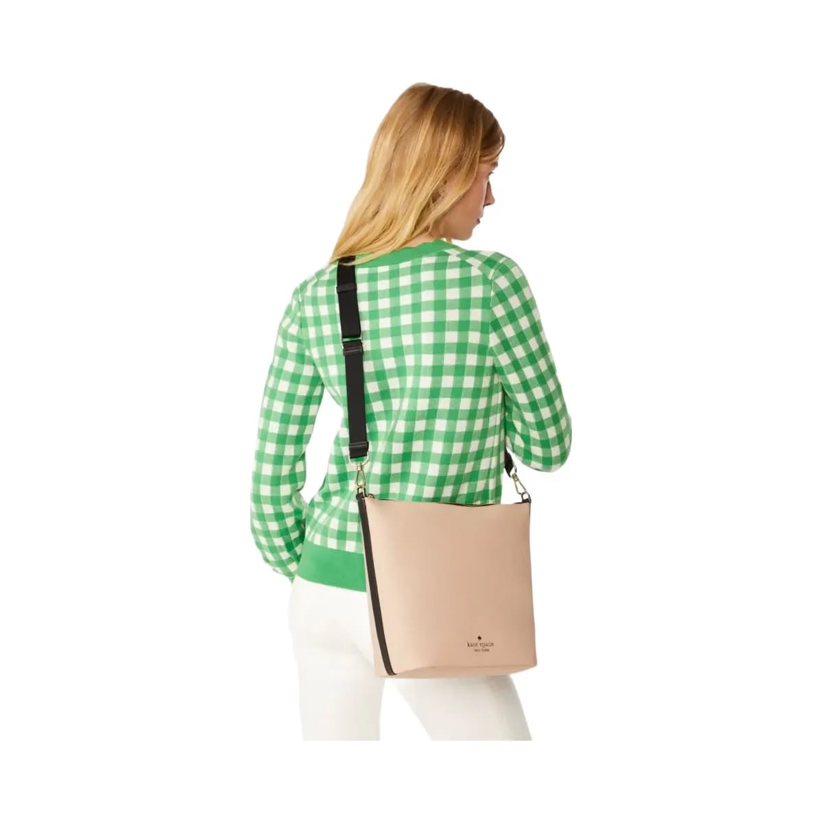 Kate Spade Chelsea Large Duffle Crossbody Warm Beige Multi