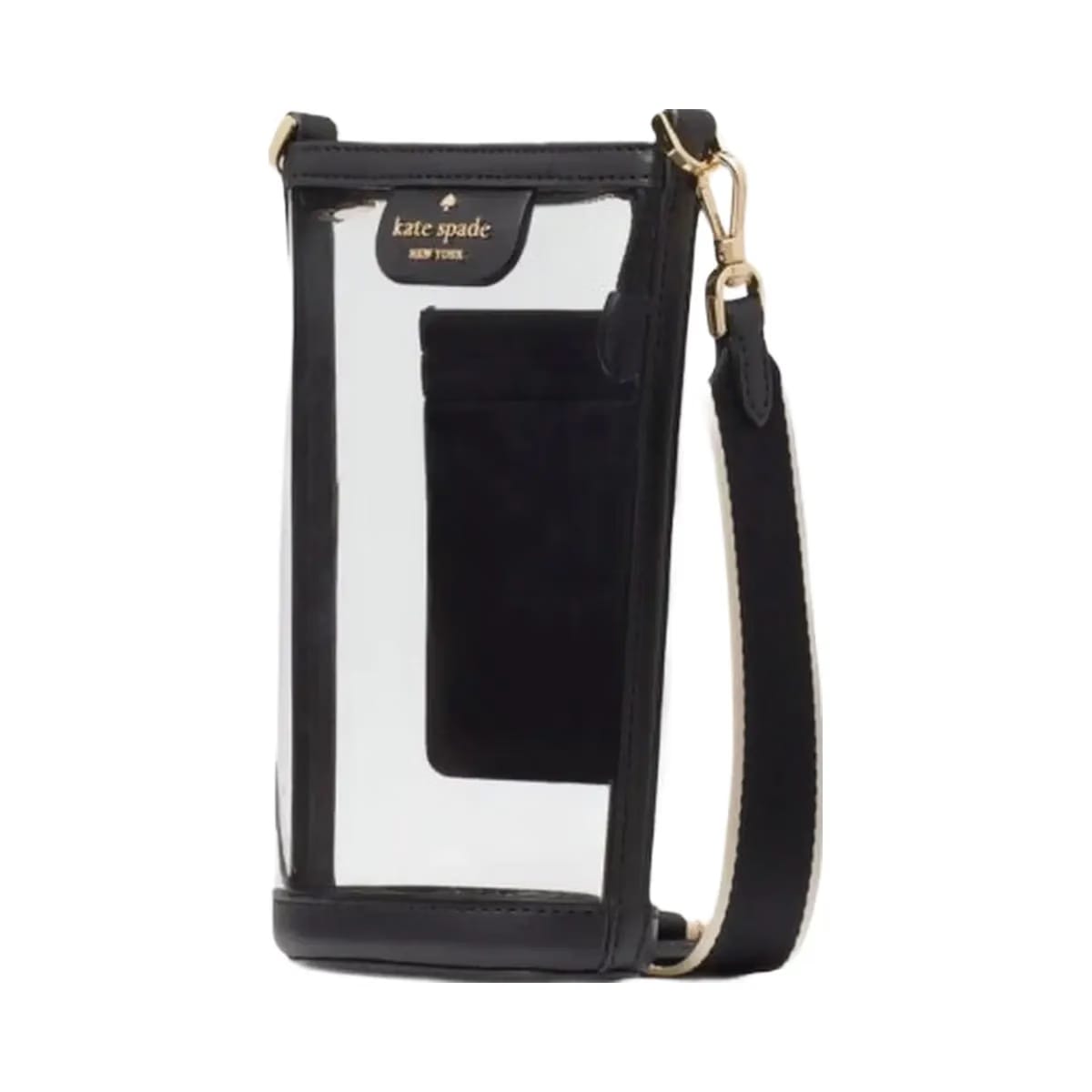 Kate Spade Clare Clear Phone Crossbody Black Multi