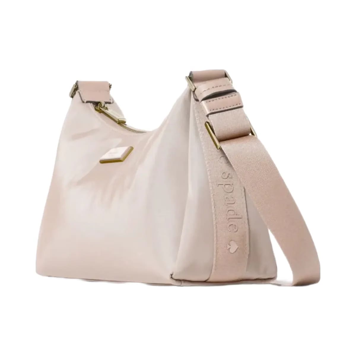 Kate Spade Carter Nylon Small Shoulder Bag Cozy Grey