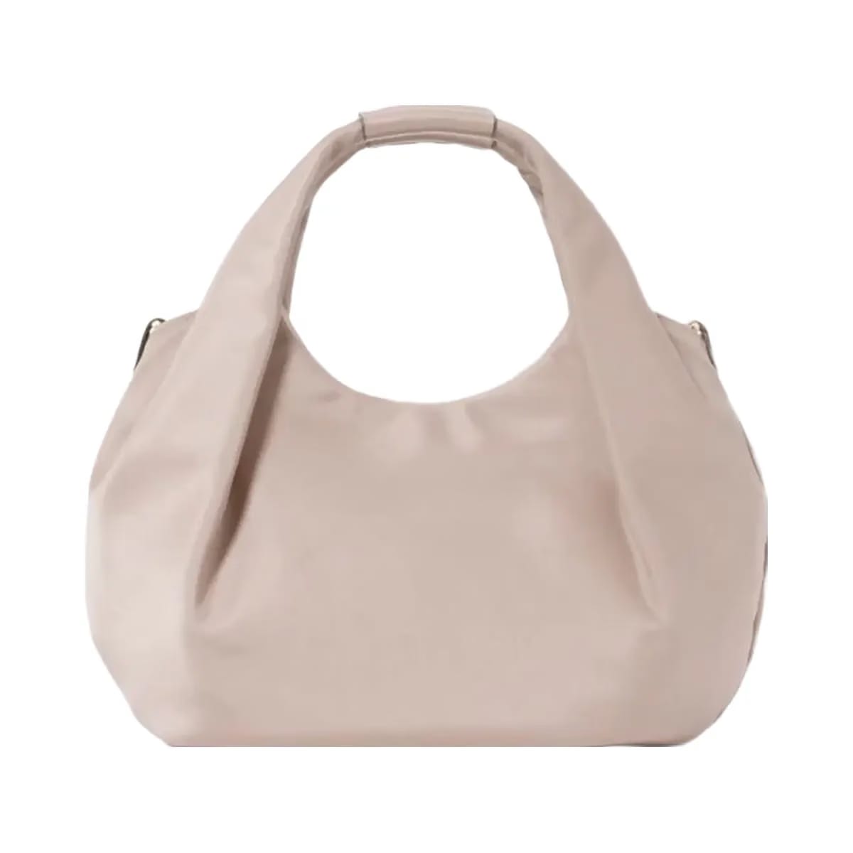Kate Spade Carter Nylon Small Pleated Crossbody Cozy Grey