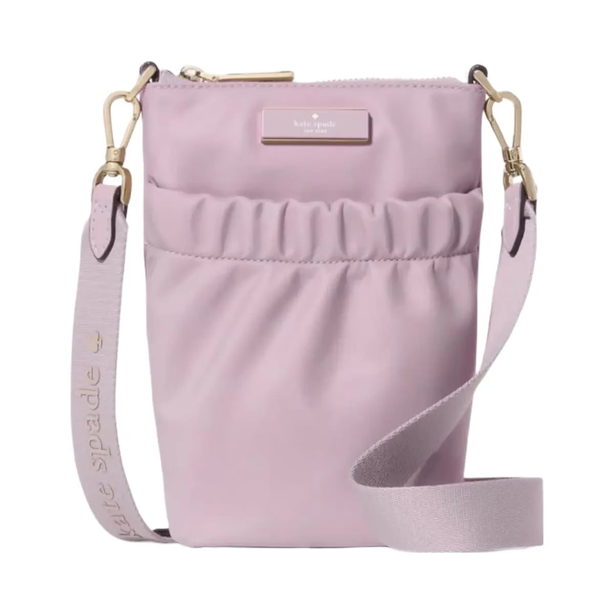 Kate Spade Carter Nylon Phone Crossbody Lavender Smoke