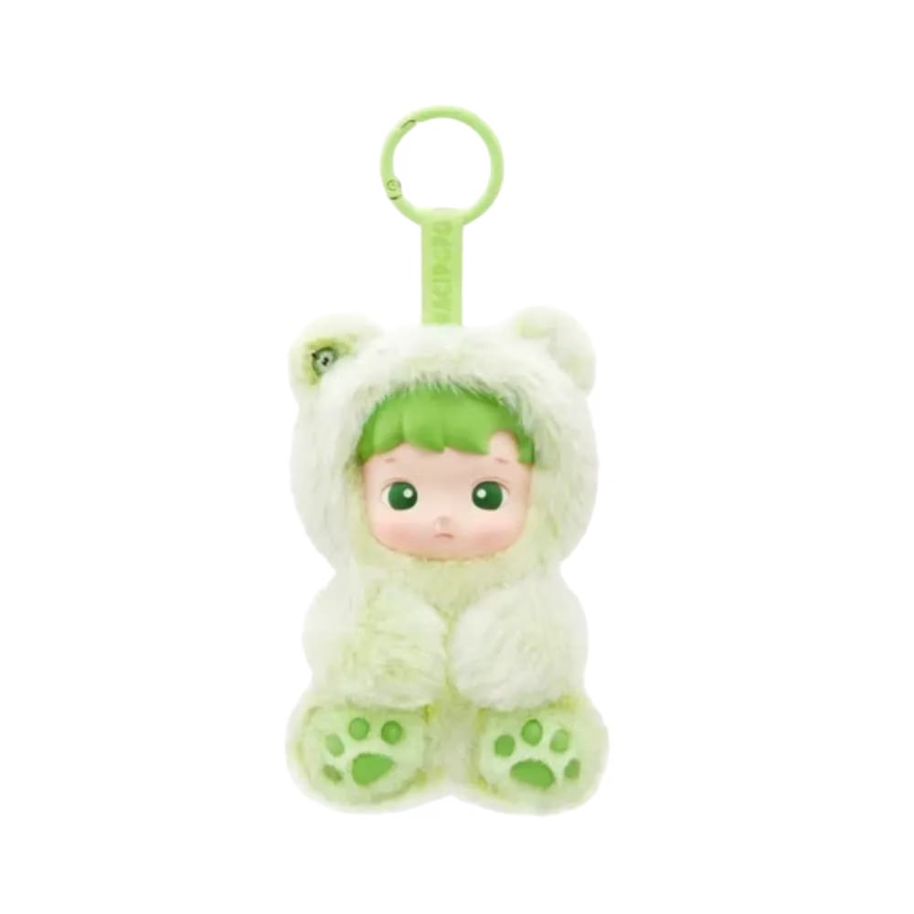 Pop Mart HACIPUPU Gummy Bear Series Vinyl Green Apple Flavor Plush Pendant