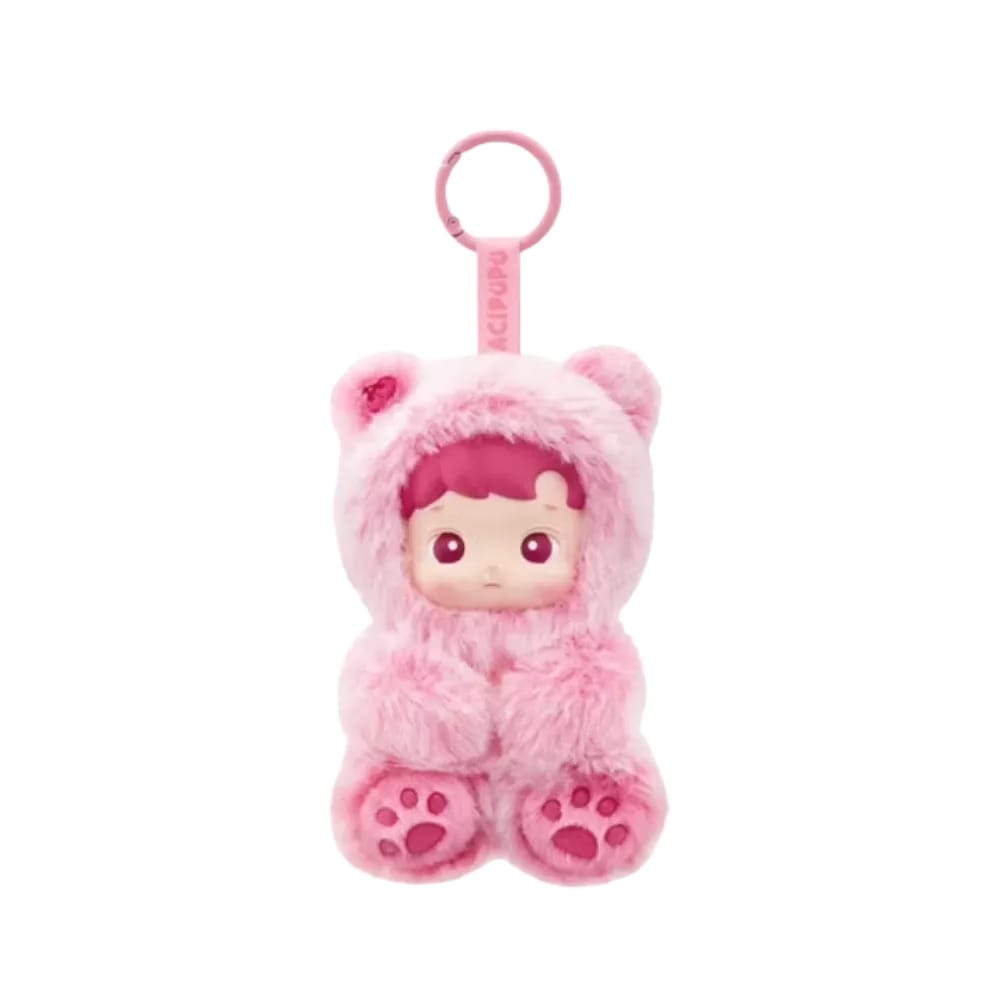 Pop Mart HACIPUPU Gummy Bear Series Vinyl Cherry Flavor Plush Pendant