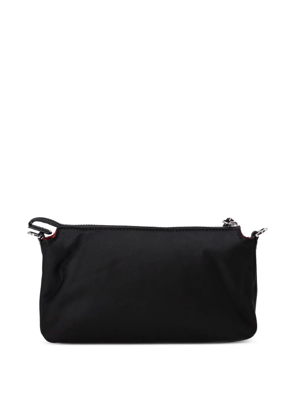 rubberised-logo cross body bag