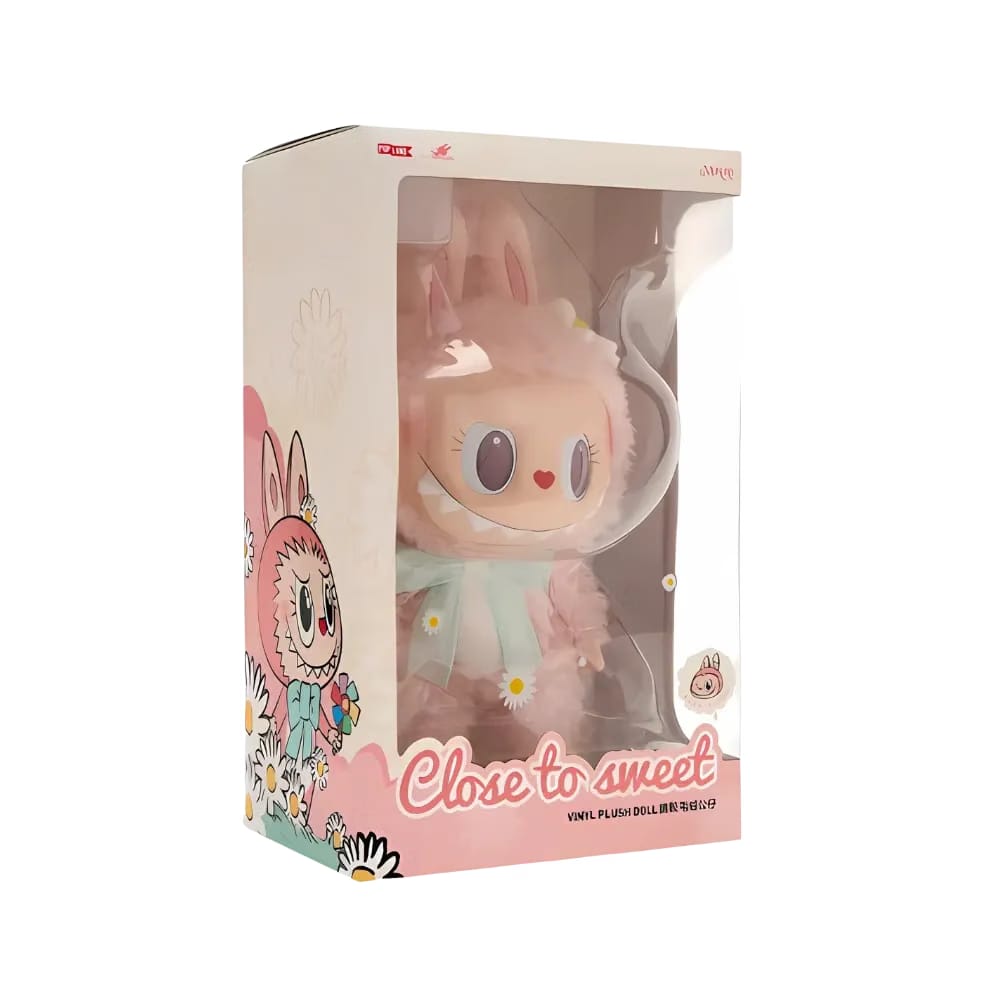 Pop Mart Labubu Mokoko Close to Sweet Vinyl Plush Doll