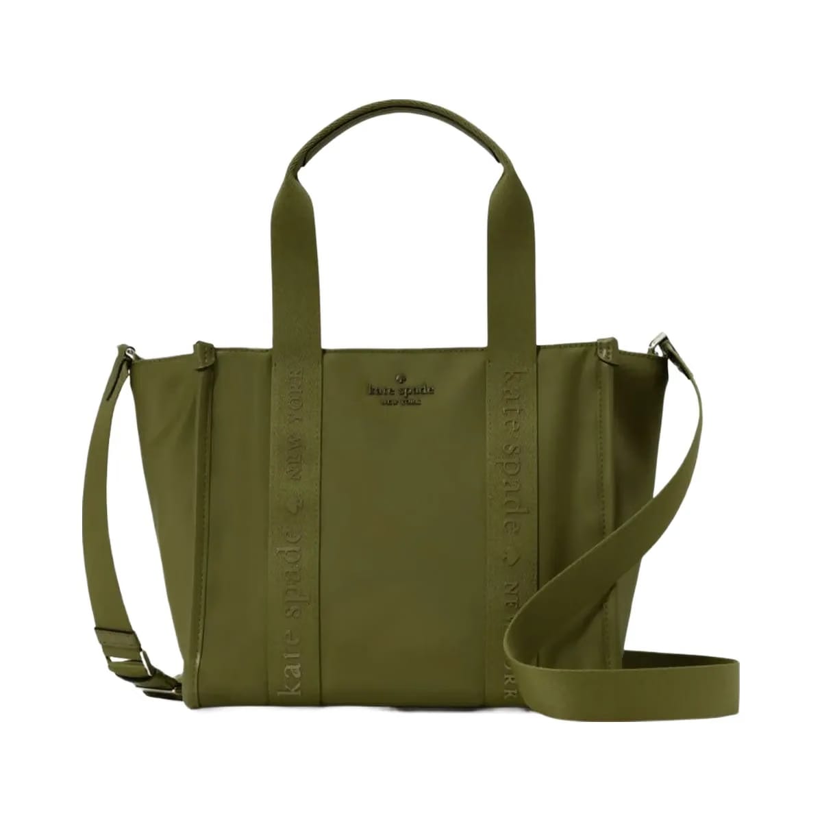 Kate Spade Kip Nylon Small Tote Enchanted Green