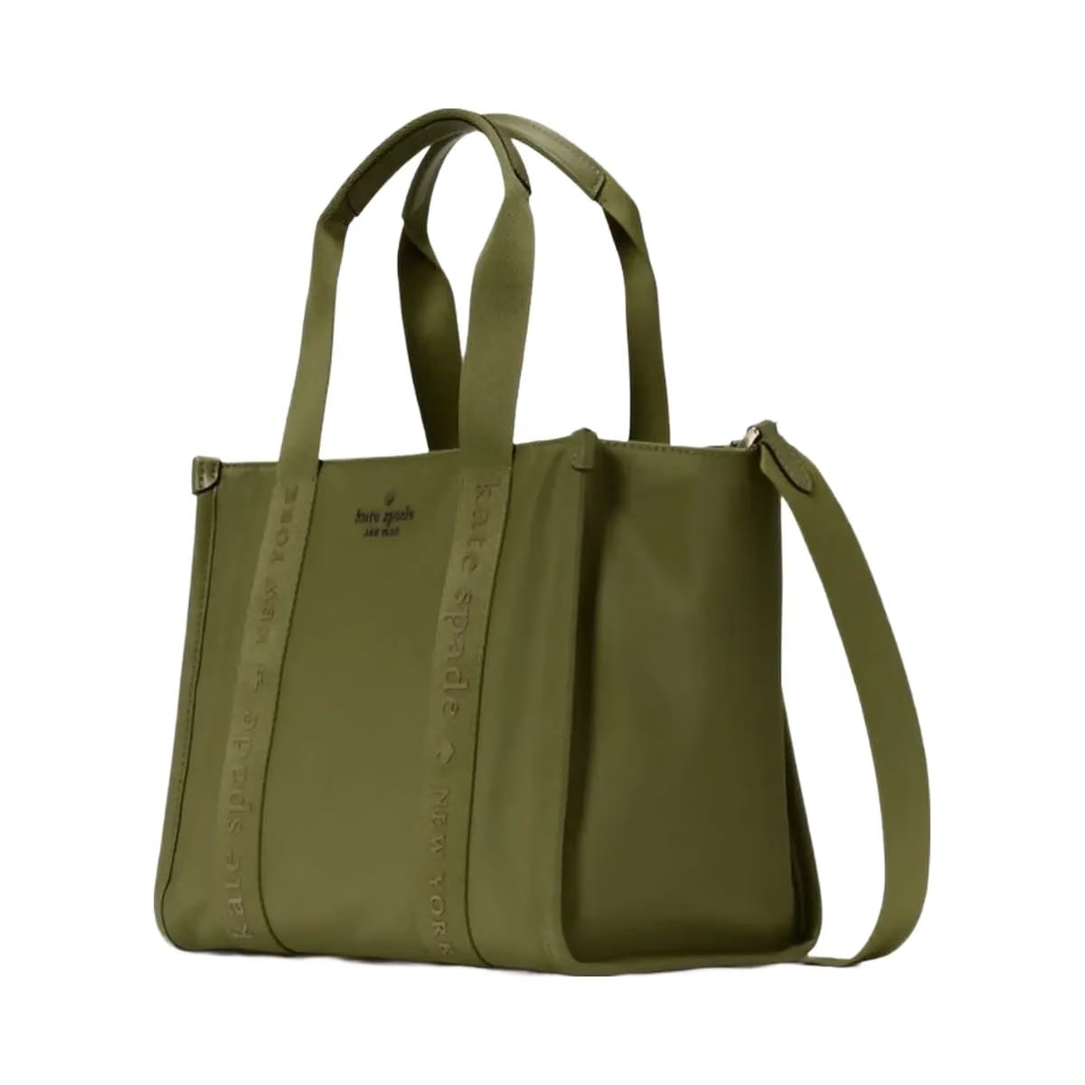 Kate Spade Kip Nylon Small Tote Enchanted Green