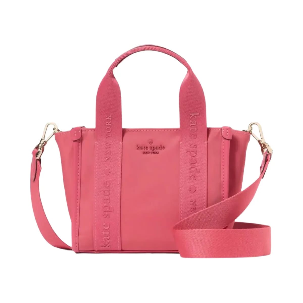Kate Spade Kip Nylon Mini Tote Rose Oil