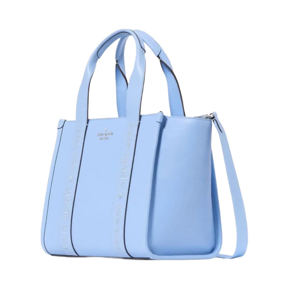 Kate Spade Kip Leather Small Tote Periwinkle Sky