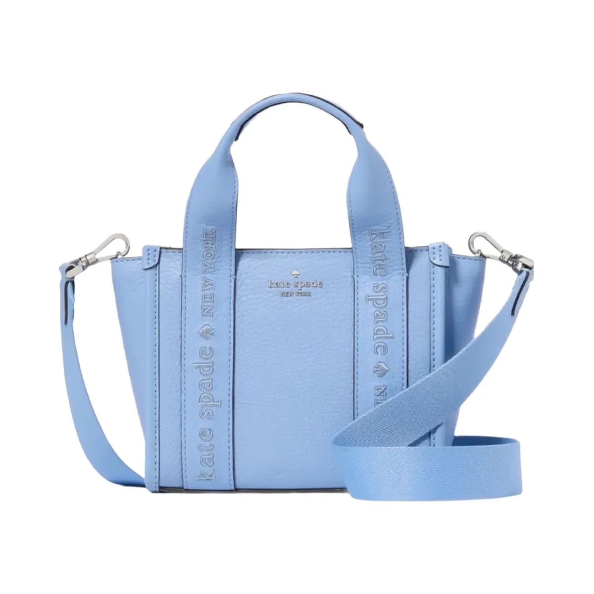 Kate Spade Kip Leather Mini Tote Periwinkle Sky