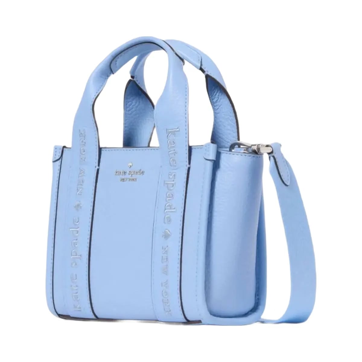 Kate Spade Kip Leather Mini Tote Periwinkle Sky
