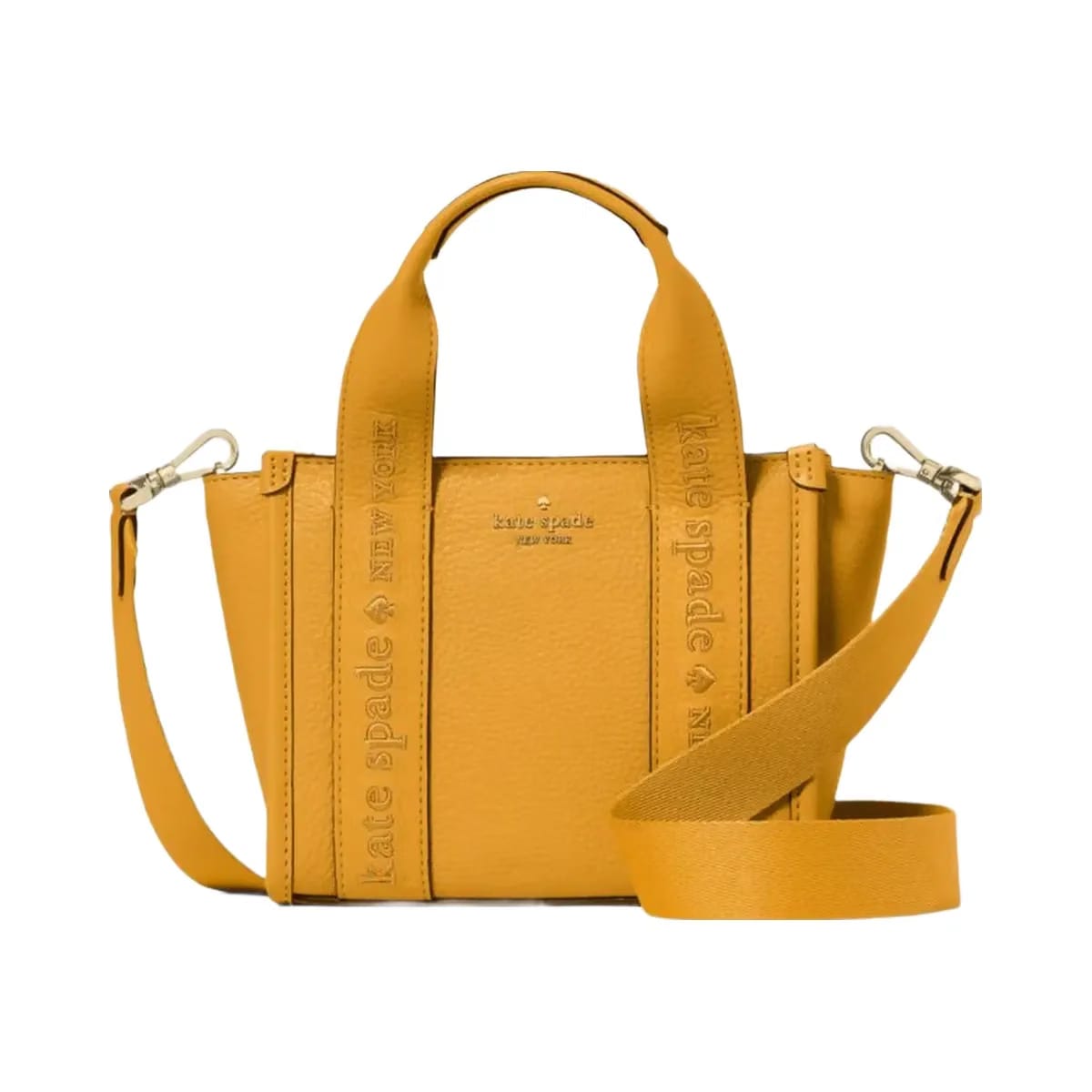 Kate Spade Kip Leather Mini Tote Squash Blossom