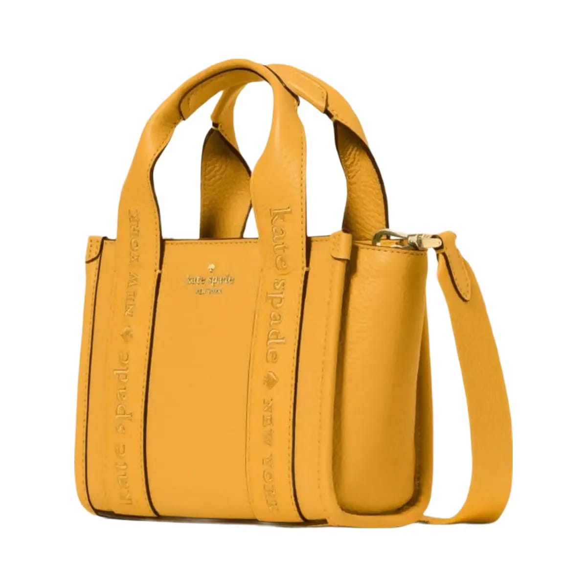 Kate Spade Kip Leather Mini Tote Squash Blossom